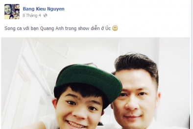 Quang Anh song ca “Sắc màu” cùng ca sĩ Bằng Kiều tại Úc